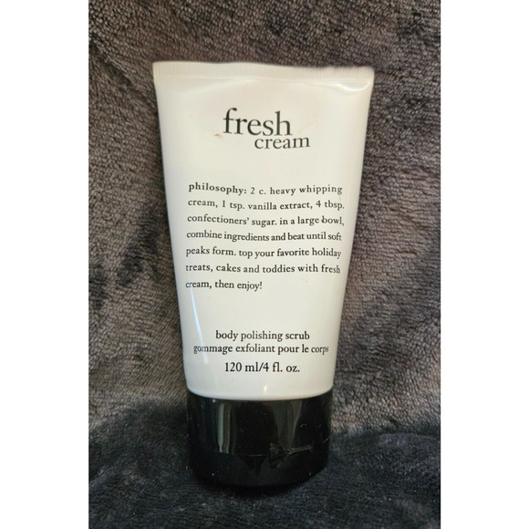 Philosophy - Fresh Cream - Body Polishing Scrub - 4 fl oz - factory sealed - HTF - Picture 1 of 4